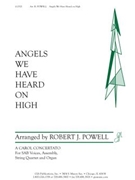 Angels We Have Heard on High - Instrument edition