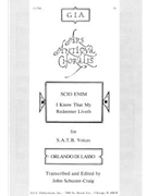 Scio enim