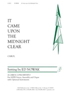 It Came upon the Midnight Clear - Instrument edition