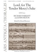 Lord, for Thy Tender Mercy's Sake