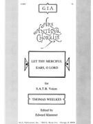Let Thy Merciful Ears, O Lord