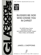 Blessed Be God, Who Chose You in Christ - Instrument edition