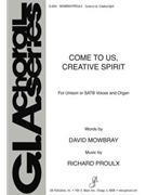 Come to Us, Creative Spirit - Instrument edition