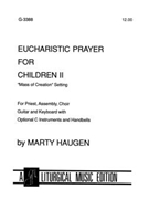 Eucharistic Prayer for Children II