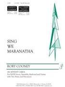 Sing We Maranatha - Guitar edition