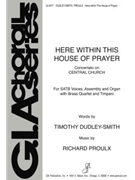 Here within This House of Prayer - Instrument edition