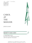 Carol at the Manger - Instrument edition