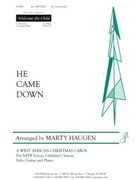 He Came Down - Guitar edition