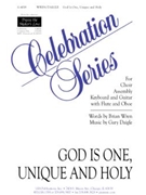 God Is One, Unique and Holy - Instrument edition