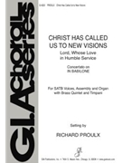 Christ Has Called Us to New Visions / Lord, Whose Love in Humble Service - Instrument edition