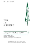 Tell Me, Shepherd - Full Score