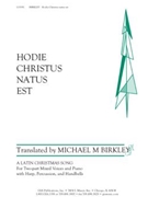 Hodie Christus natus est - Handbell edition