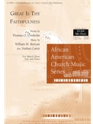 Great Is Thy Faithfulness - Full Score and Parts