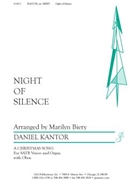 Night of Silence by Kantor - Biery - for SATB