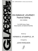 On Emmaus Journey by Ferguson John - Ferguson John - for SATB