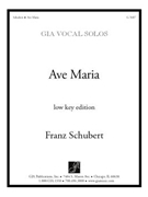Ave Maria - Low Key edition