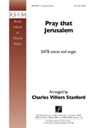 Pray That Jerusalem by Gibbons Orlando - Stanford C V - for SATB