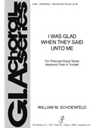 I Was Glad When They Said unto Me - Instrumental edition