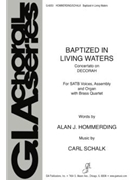 Baptized in Living Waters - Instrument edition