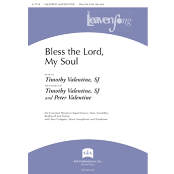 Bless the Lord, My Soul - Instrument edition