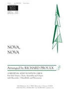 Nova Nova by - Proulx Richard - for Unison