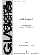Here's One by - Burroughs Bob - for SATB
