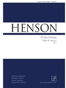 O Vos Omnes by Henson Blake for SSATB
