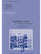 And Jesus Said - Instrument edition