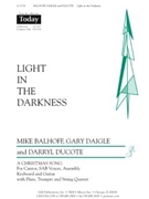 Light in the Darkness - Full Score and Parts