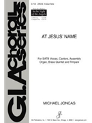 At Jesus' Name - Full Score and Parts