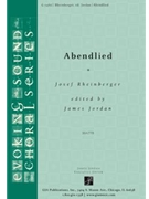 Abendlied by Rheinberger Josef Gabriel for SSATTB