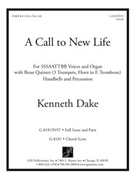 A Call to New Life - Full Score and Parts