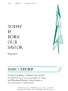 Today Is Born Our Savior - Full Score and Parts