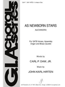 As Newborn Stars - Full Score and Parts