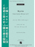 Kyrie by Rheinberger Josef Gabriel for SATB/SATB