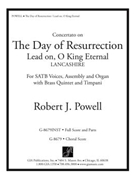 The Day of Resurrection / Lead On, O King Eternal - Full Score and Parts