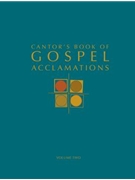 Cantor's Book of Gospel Acclamations by Various - Anderson - for SATB