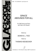Grace Abounds for All - Instrument edition