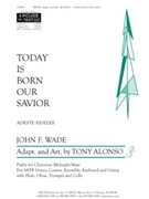 Today Is Born Our Savior - Guitar edition