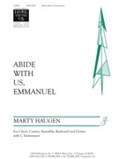 Abide with Us, Emmanuel - Guitar edition