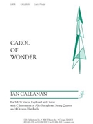 Carol of Wonder - Instrument edition