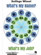 Solfege Wheel by Bickford Robert for Game/Activ