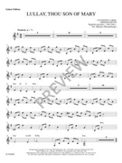 Lullay, Thou Son of Mary, 3 oct. edition - Guitar edition