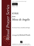 Kyrie from "Missa de Angelis"