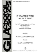 It Started with an Idle Tale - Full Score and Parts