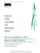 Hear the Choirs of Angels Sing - Instrument edition