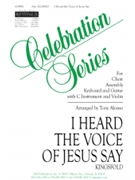 I Heard the Voice of Jesus Say - Instrument edition