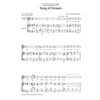 Song of Simeon (Shephard)