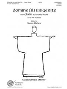Domine Fili Unigenite (from Gloria) by Vivaldi Antonio Lucio - Martens - for SATB