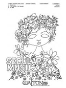 Three Choral Ballads (Mixed Voices) by Stenhammar Wilhelm for SATB